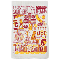 USC Trojans Julia Gash Organic Cotton Tea Towel